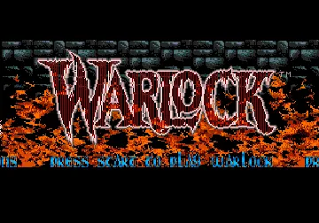 Warlock (USA) (Beta) screen shot title